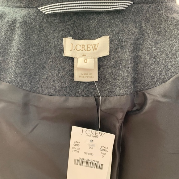 J. Crew Factory Skirted Dress Coat - Picture 7 of 8